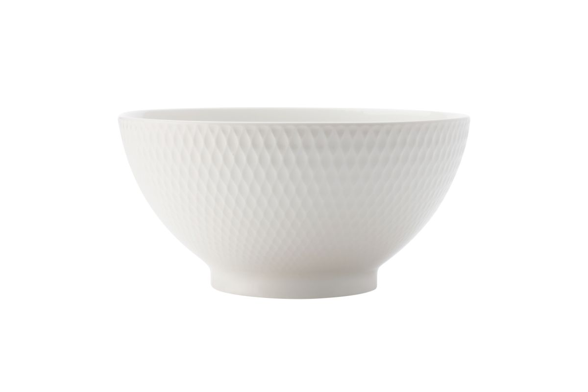 Maxwell & Williams White Basics Diamonds Noodle Bowl 20cm