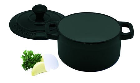 Chasseur Round French Oven 24cm 4 Litre Matt Black-chasseur-What's Cooking Online Store