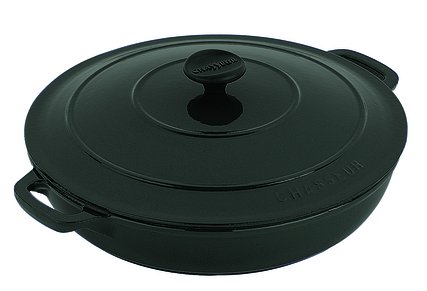 Chasseur Chef Pan 30cm 2.5 Litres Matt Black-chasseur-What's Cooking Online Store