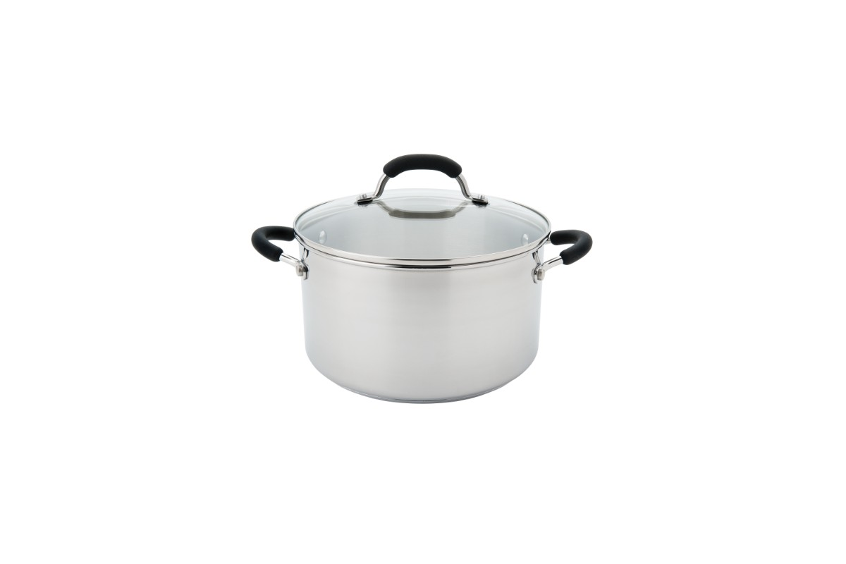 Raco Contemporary Stockpot 24cm 7.6 Litre Stainless Steel