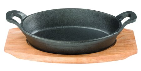 Pyrolux Pyrocast Oval Gratin With Maple Tray 17x12cm-pyrolux-What's Cooking Online Store