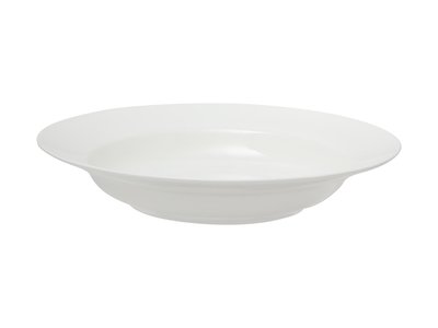 Maxwell & Williams White Basics Rim Soup Bowl 23cm-maxwell-and-williams-What's Cooking Online Store