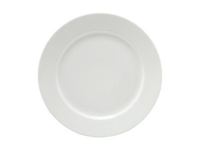 Maxwell & Williams White Basics Rim Entree Plate 23cm-maxwell-and-williams-What's Cooking Online Store