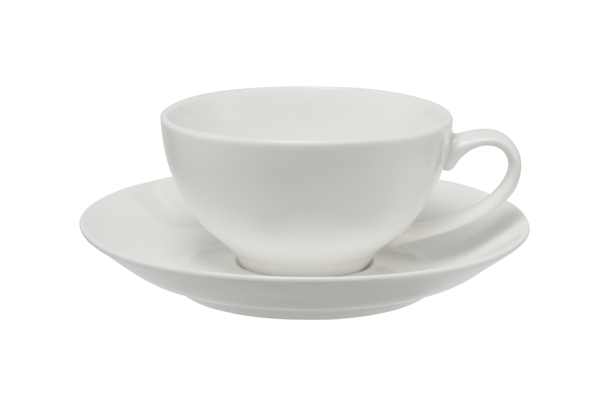 Maxwell & Williams White Basics Coupe Cup & Saucer 200ML