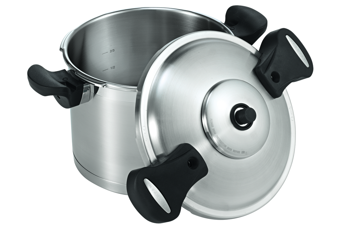 Scanpan Pressure Cooker 22cm 6 Litre Stainless Steel