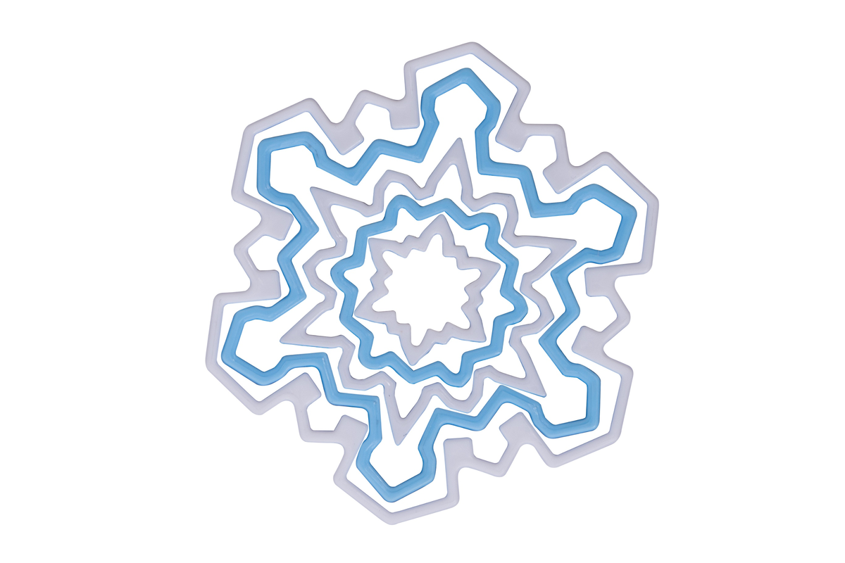 Avanti Snowflake Cookie Cutter Set of 5