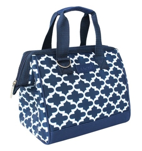 Sachi Style 34 Insulated Lunch Tote Morocco Navy-sachi-What's Cooking Online Store