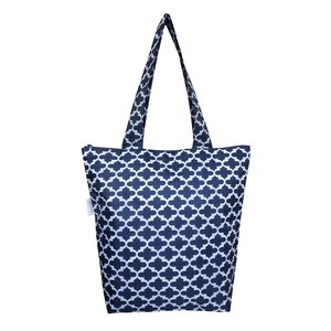 Sachi Insulated Market Tote Morocco Navy-sachi-What's Cooking Online Store