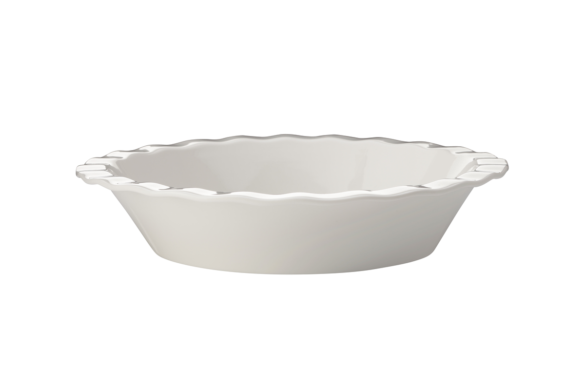 Maxwell & Williams Epicurious Fluted Pie Dish 25 x 5cm White Gift Boxed