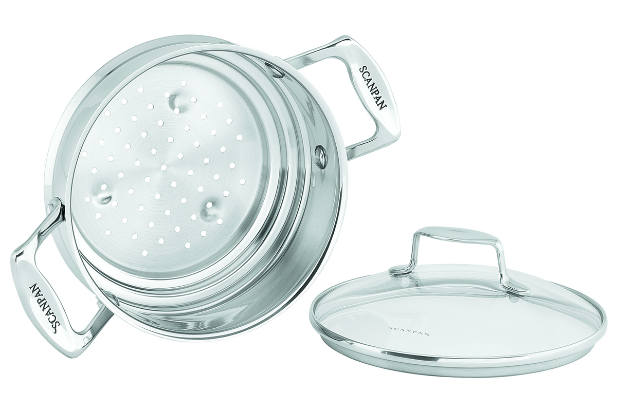 Scanpan Impact Multi Steamer Insert With Lid  16cm, 18cm, 20cm