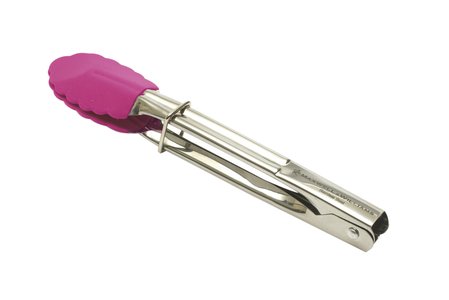 Maxwell & Williams Grabbers Mini Tongs 18cm Silicone Pink-maxwell-and-williams-What's Cooking Online Store