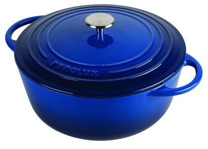 Pyrolux Pyrochef Casserole 24cm - 4L Blue-pyrolux-What's Cooking Online Store