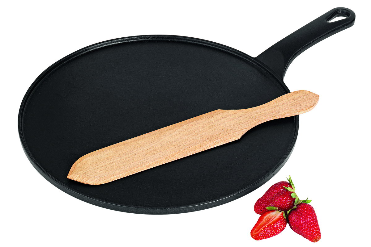 Chasseur Crepe Pan 30cm with Wooden Spatula