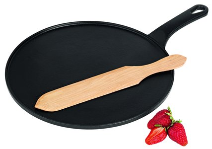 Chasseur Crepe Pan 30cm with Wooden Spatula-chasseur-What's Cooking Online Store