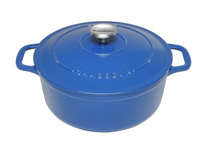 Chasseur Round French Oven 28cm 6.1 Litres Sky Blue-chasseur-What's Cooking Online Store