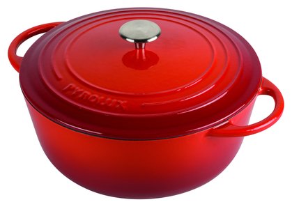 Pyrolux Pyrochef Casserole 24cm - 4 Litre Red-pyrolux-What's Cooking Online Store