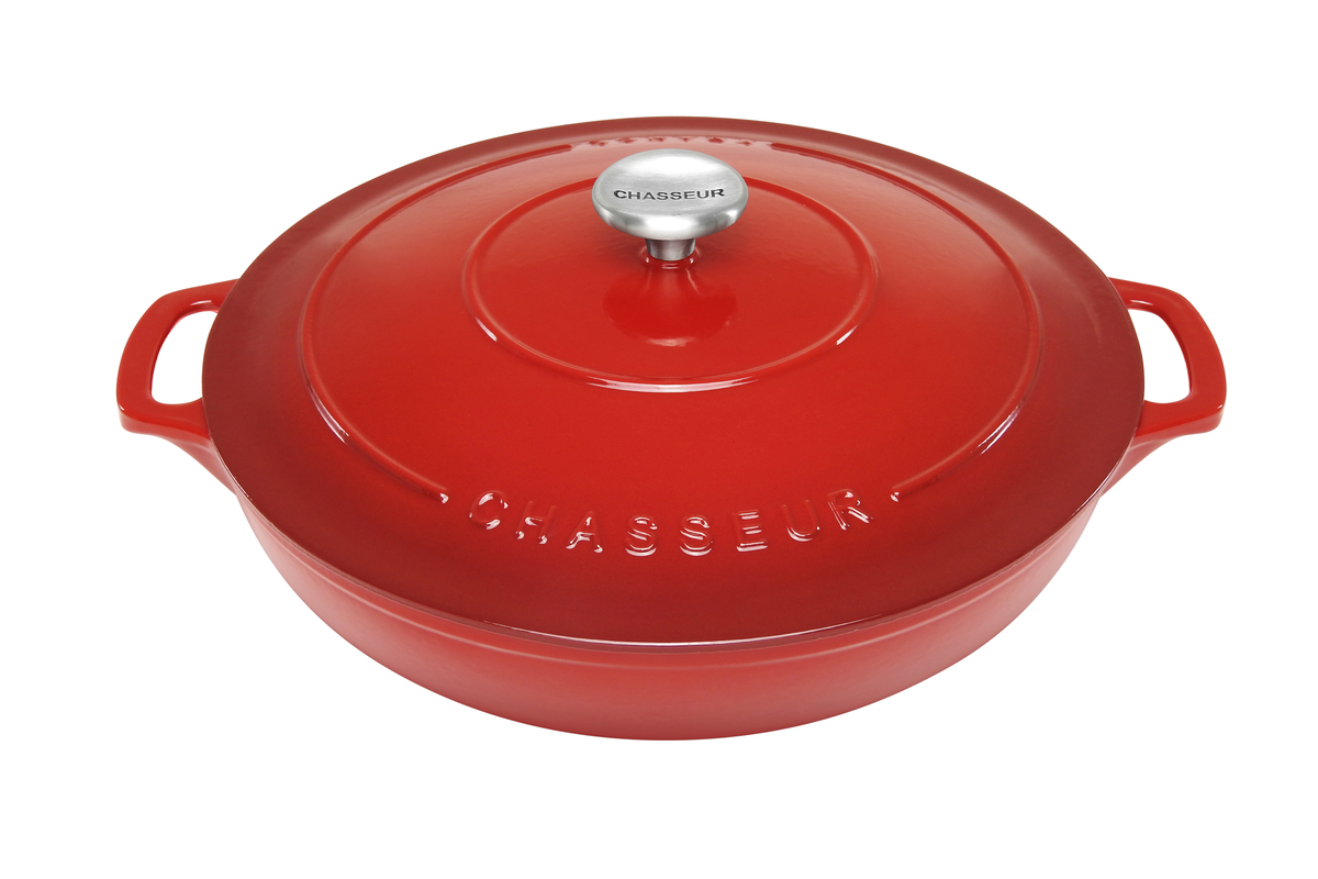 Chasseur Chef Pan 30cm 2.5 Litres Inferno Red