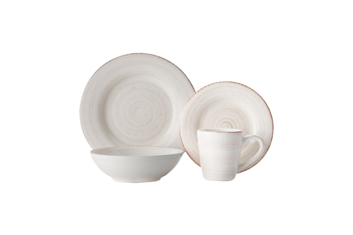 Casa Domani Portofino Quartz Dinner Set 16pc Gift Boxed