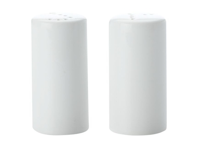 Maxwell & Williams White Basics Cylindrical Salt & Pepper-maxwell-and-williams-What's Cooking Online Store