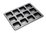 Bakemaster Non Stick 12 Cup SQ Brownie Pan