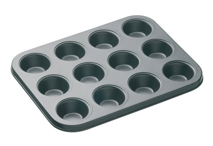 Bakemaster Non Stick 12 Cup Mini Muffin Pan 26 X 20 cm-bakemaster-What's Cooking Online Store