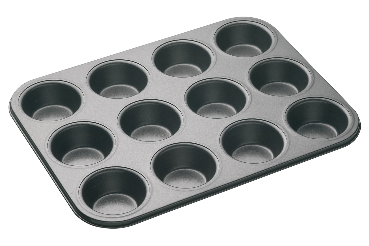 Bakemaster Non Stick 12 Cup Muffin Pan 35 X 27 cm