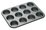 Bakemaster Non Stick 12 Cup Muffin Pan 35 X 27 cm