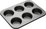 Bakemaster Non Stick 6 Cup Large Muffin Pan 35 X 26 cm