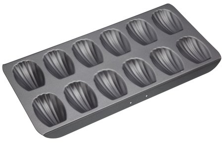 Bakemaster Non Stick 12 Cup Madeleine Pan 40 X 20 cm-bakemaster-What's Cooking Online Store