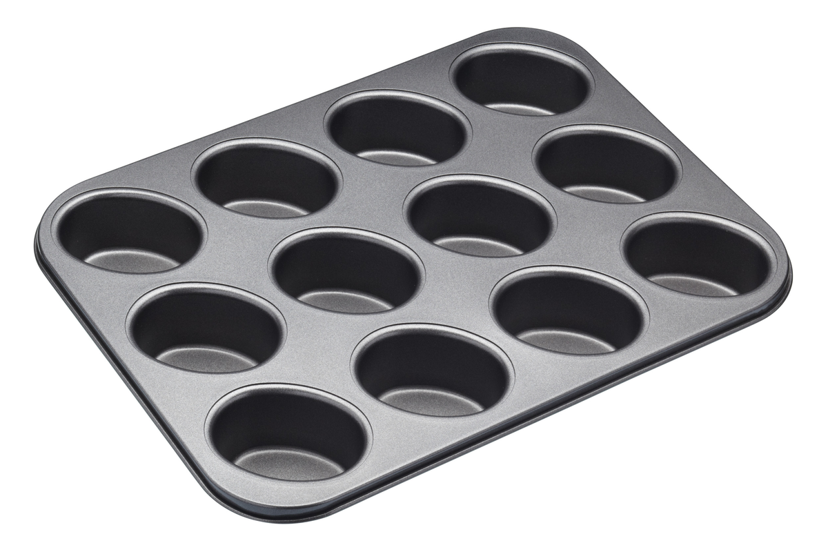 Bakemaster Non Stick 12 Cup Friand Pan 26 X 35 cm