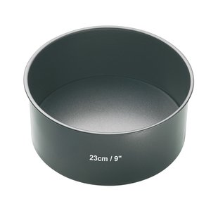 Bakemaster Non Stick Loose Base Round Deep Cake Pan 23 X 8 cm-bakemaster-What's Cooking Online Store