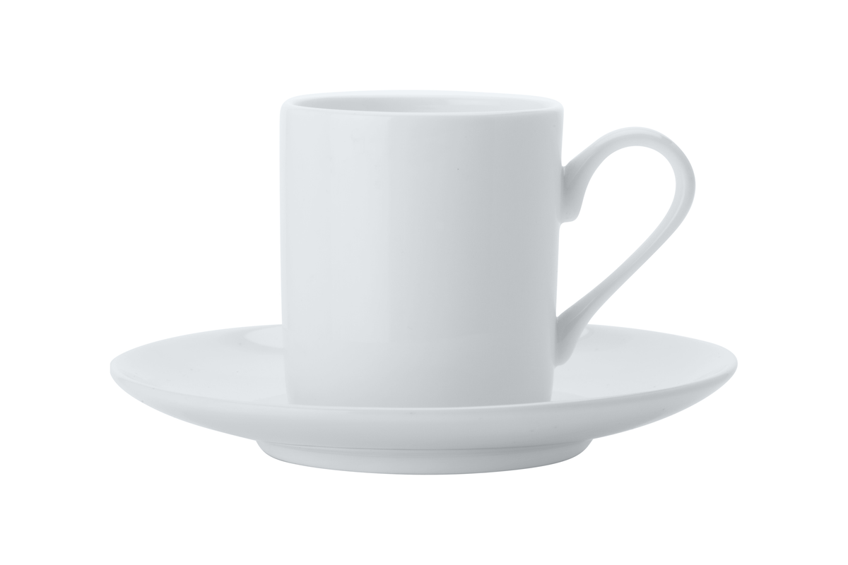 Maxwell & Williams Cashmere Straight Demi Cup and Saucer 100 ml