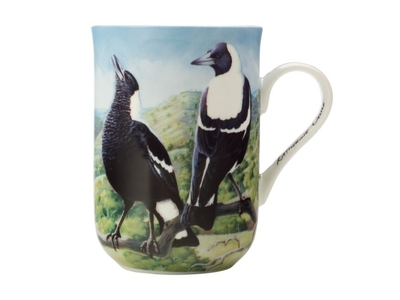 Maxwell & Williams Birds of Australia 10yr Anniversary Mug 300ml Magpie Gift Boxed-maxwell-and-williams-What's Cooking Online Store