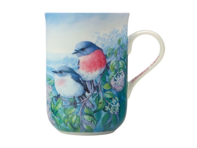 Maxwell & Williams Birds of Australia 10yr Anniversary Mug 300ml Rose Robin Gift Boxed-maxwell-and-williams-What's Cooking Online Store