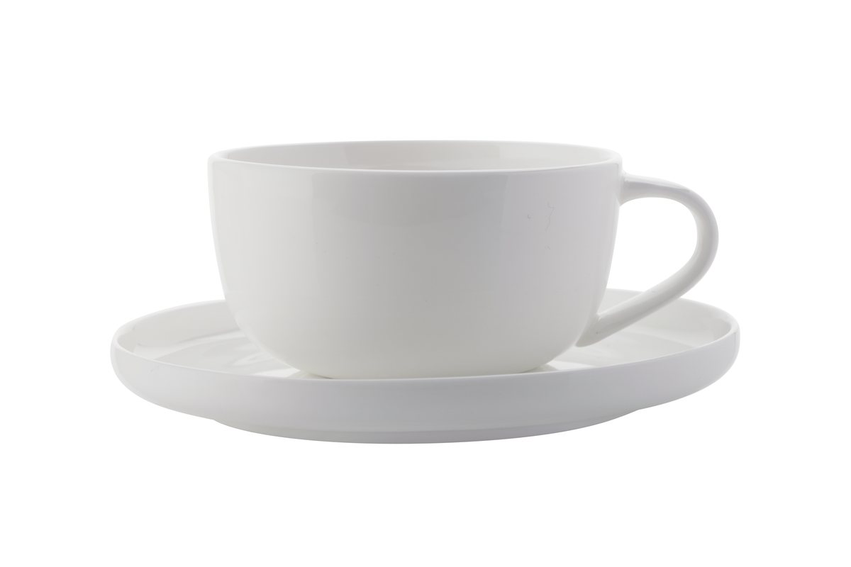 Maxwell & Williams Cashmere High Rim Demi Cup & Saucer 100ML