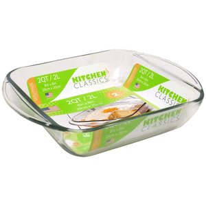 Kitchen Classic Square Baking Dish 2 Litre 20 x 20cm-bakers-What's Cooking Online Store