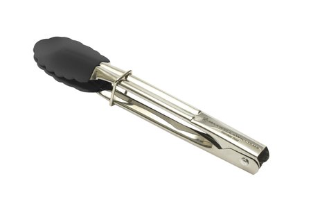 Maxwell & Williams Grabbers Mini Tongs 18cm Silicone Black-maxwell-and-williams-What's Cooking Online Store