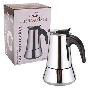 Casabarista Roma Espresso Maker Stainless Steel 4 Cup-casabarista-What's Cooking Online Store