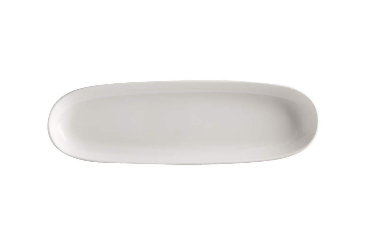 Maxwell & Williams White Basics Oblong Platter 40x12cm