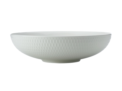 Maxwell & Williams White Basics Diamonds Round Serving Bowl 28cm-maxwell-and-williams-What's Cooking Online Store