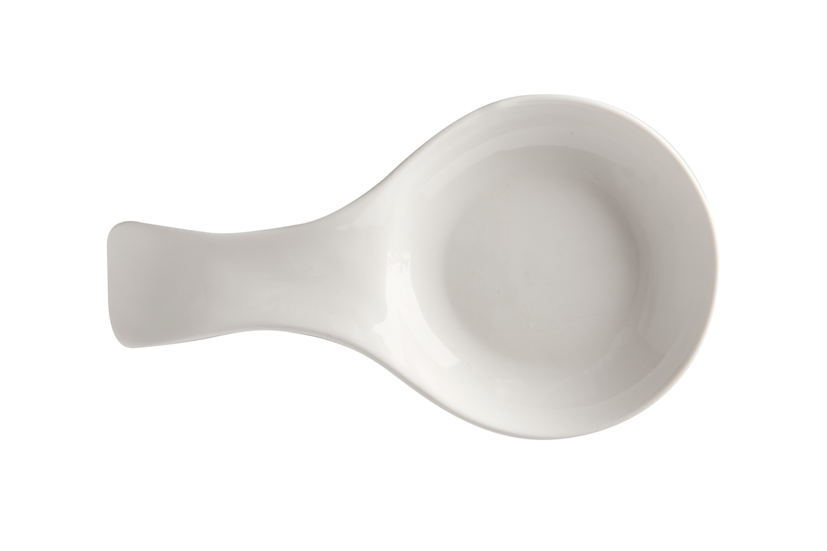 Maxwell & Williams White Basics Round Spoon Rest 23cm